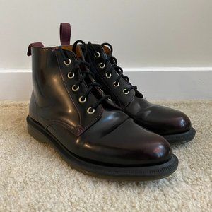 Dr Martens Oxblood Ruboff Emmaline Boots